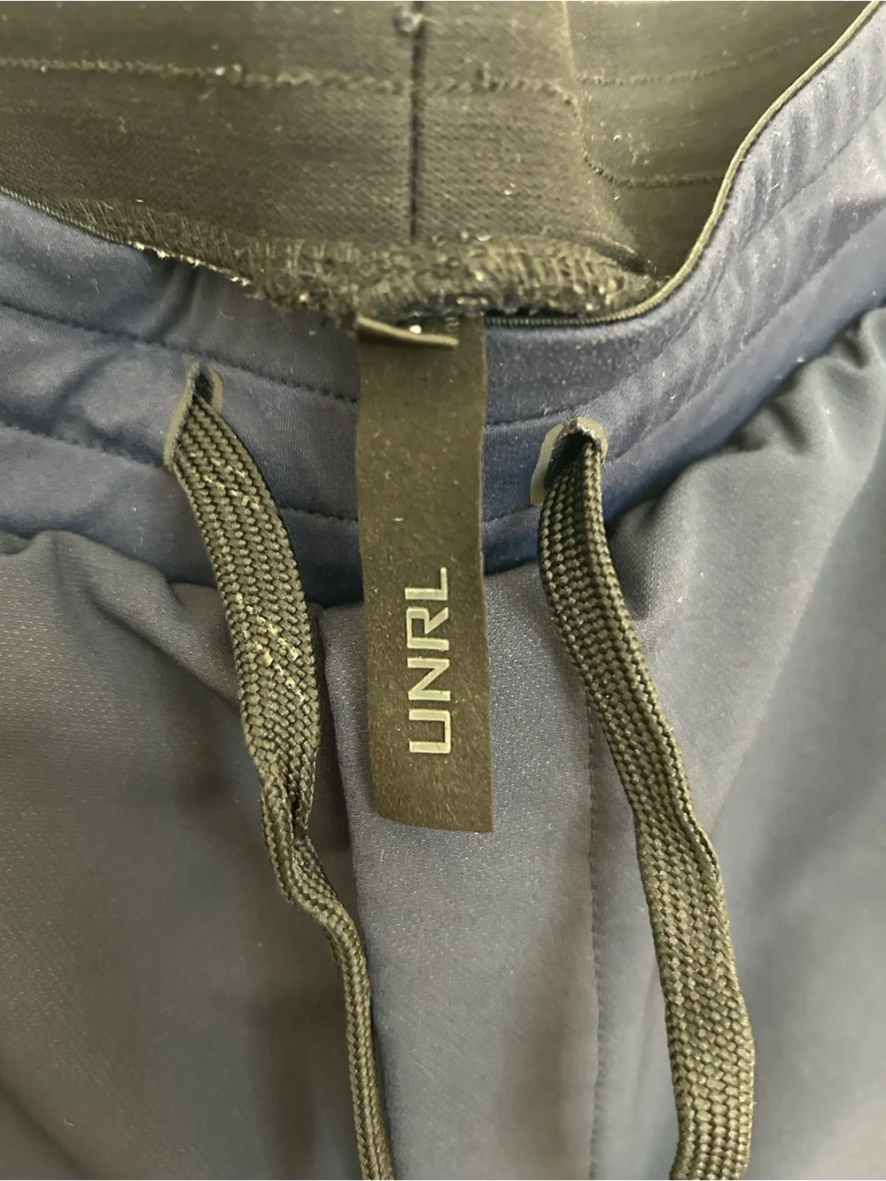 UNRL Pants Mens Medium Navy Blue Performance Stretch Jogger Sweatpants